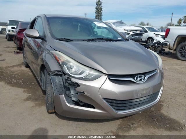  Salvage Hyundai ELANTRA