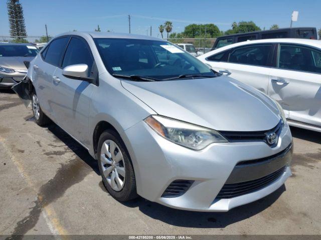  Salvage Toyota Corolla