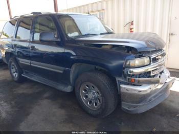  Salvage Chevrolet Tahoe