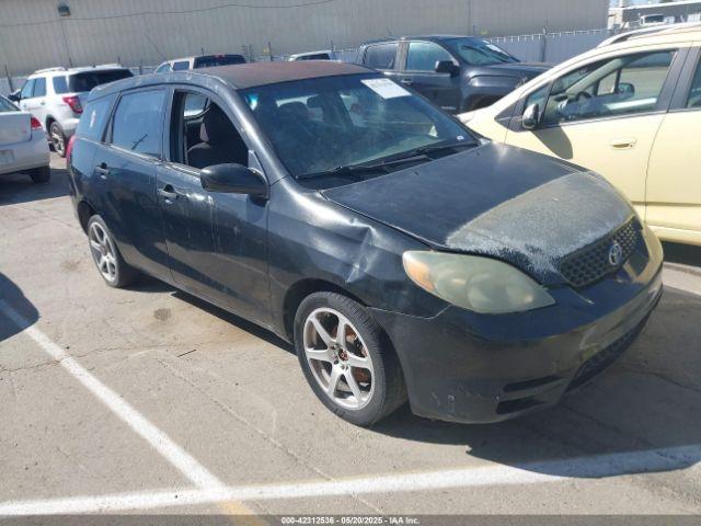  Salvage Toyota Matrix