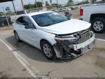  Salvage Chevrolet Malibu