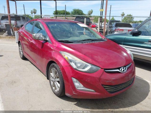  Salvage Hyundai ELANTRA