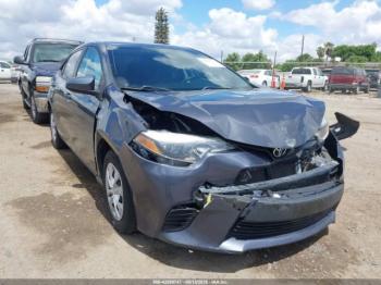  Salvage Toyota Corolla