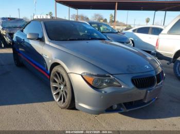  Salvage BMW 6 Series