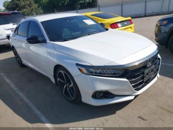  Salvage Honda Accord