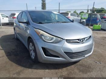  Salvage Hyundai ELANTRA