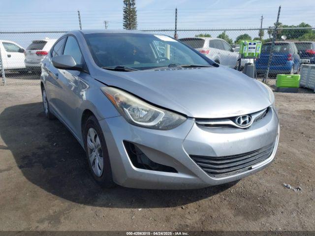  Salvage Hyundai ELANTRA