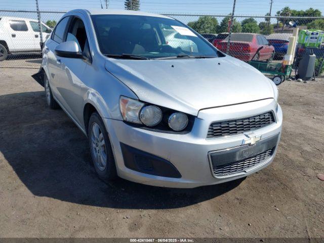  Salvage Chevrolet Sonic