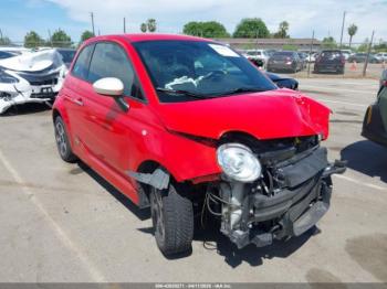 Salvage FIAT 500e