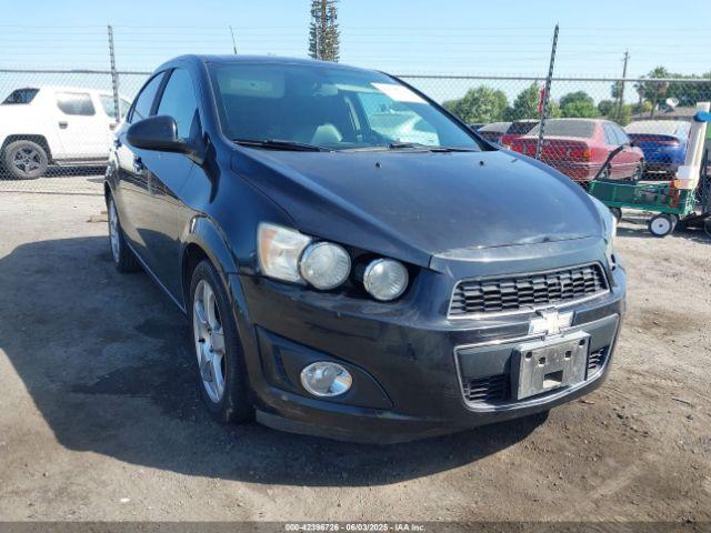  Salvage Chevrolet Sonic