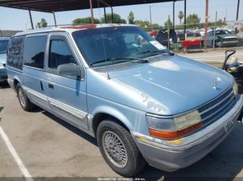  Salvage Plymouth Grand Voyager