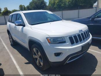  Salvage Jeep Grand Cherokee