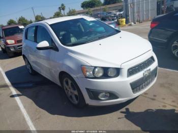  Salvage Chevrolet Sonic