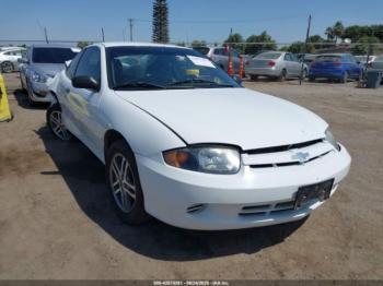  Salvage Chevrolet Cavalier