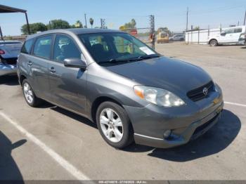  Salvage Toyota Matrix