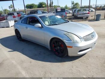  Salvage INFINITI G35