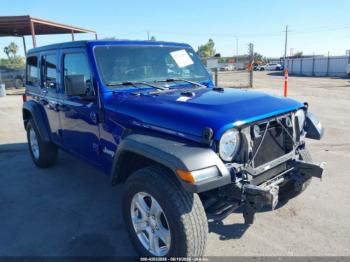  Salvage Jeep Wrangler