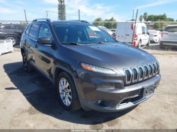  Salvage Jeep Cherokee