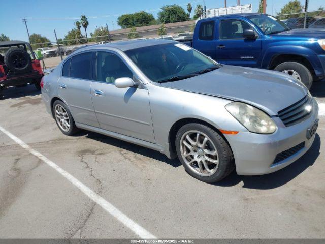  Salvage INFINITI G35