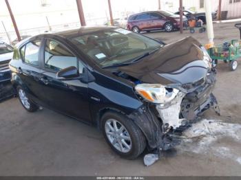  Salvage Toyota Prius c