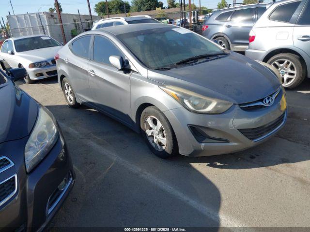  Salvage Hyundai ELANTRA