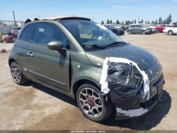  Salvage FIAT 500c