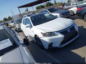  Salvage Lexus Ct