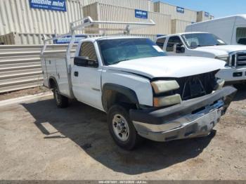  Salvage Chevrolet Silverado 2500