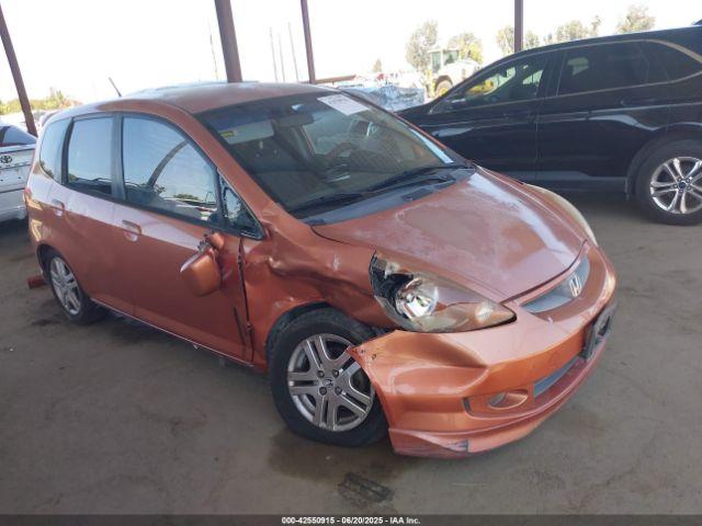  Salvage Honda Fit