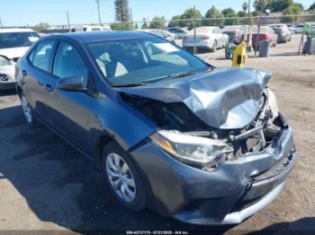  Salvage Toyota Corolla