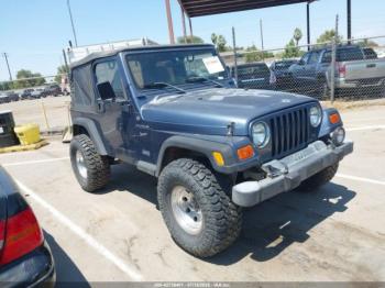  Salvage Jeep Wrangler