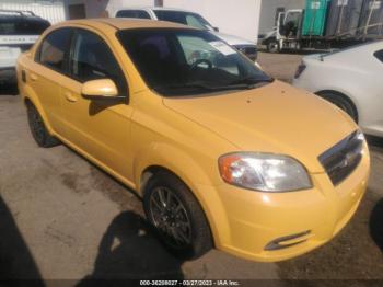  Salvage Chevrolet Aveo
