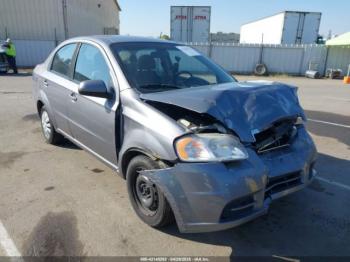  Salvage Chevrolet Aveo