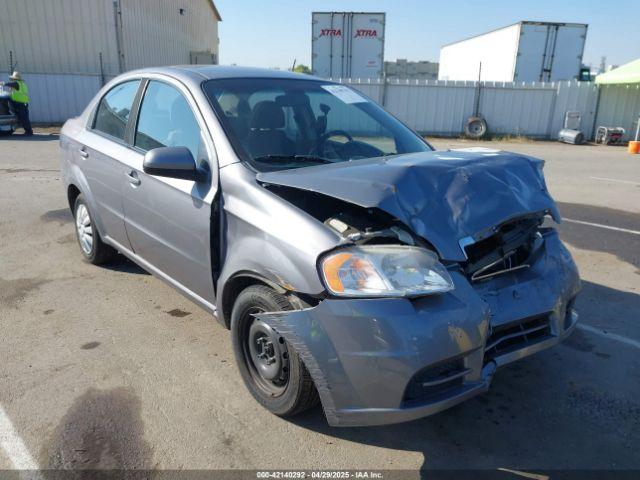  Salvage Chevrolet Aveo