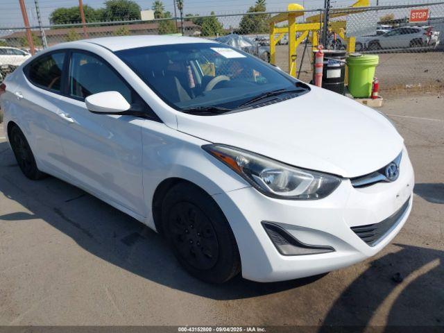  Salvage Hyundai ELANTRA