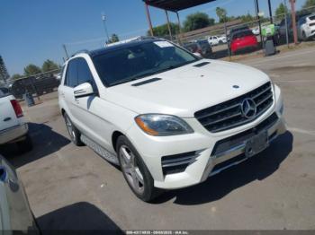  Salvage Mercedes-Benz M-Class