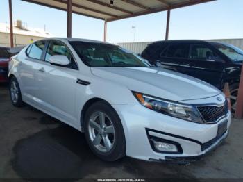  Salvage Kia Optima