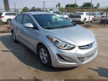  Salvage Hyundai ELANTRA