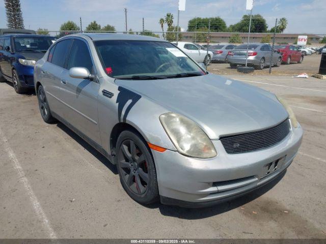  Salvage INFINITI G35