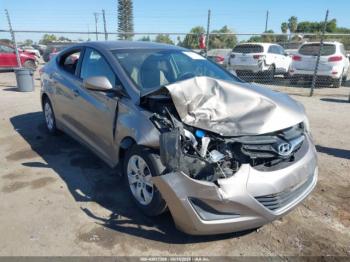  Salvage Hyundai ELANTRA
