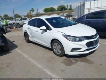  Salvage Chevrolet Cruze
