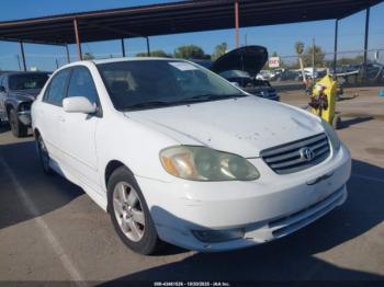  Salvage Toyota Corolla
