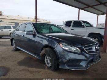  Salvage Mercedes-Benz E-Class