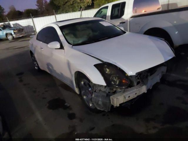  Salvage INFINITI G35
