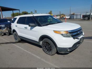  Salvage Ford Police Interceptor