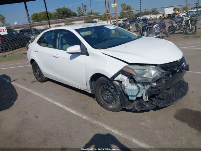  Salvage Toyota Corolla