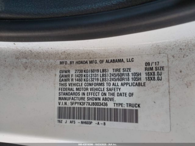 Honda Ridgeline Rtl-e Image 12