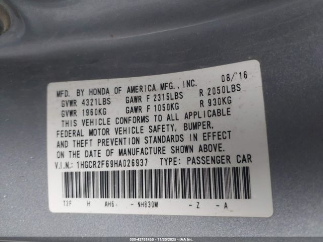 Honda Accord Sport Image 16