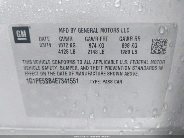 Chevrolet Cruze 2lt Auto Image 6