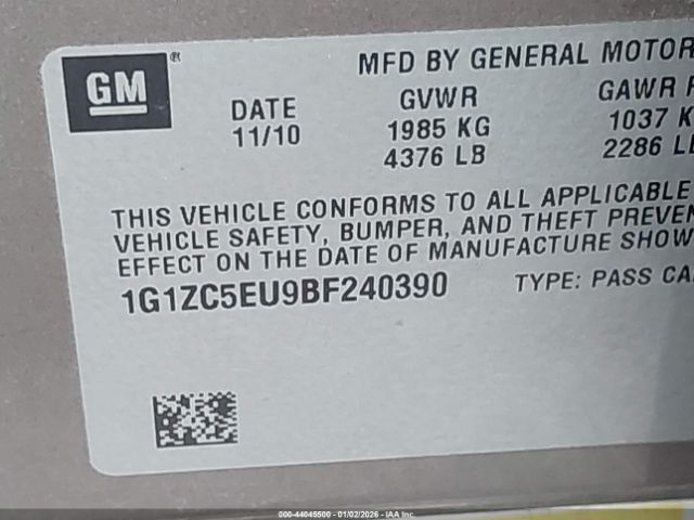 Chevrolet Malibu 1lt Image 9